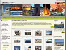 Tablet Screenshot of lonttravel.com